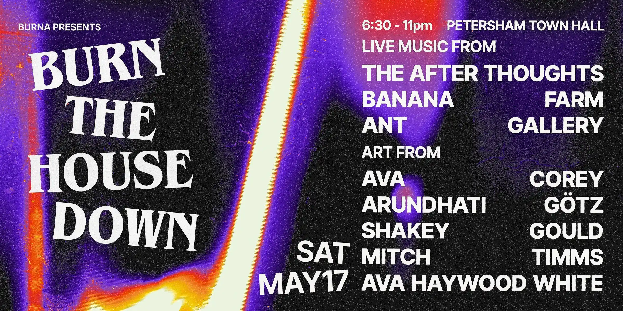 Burn The House Down - Petersham